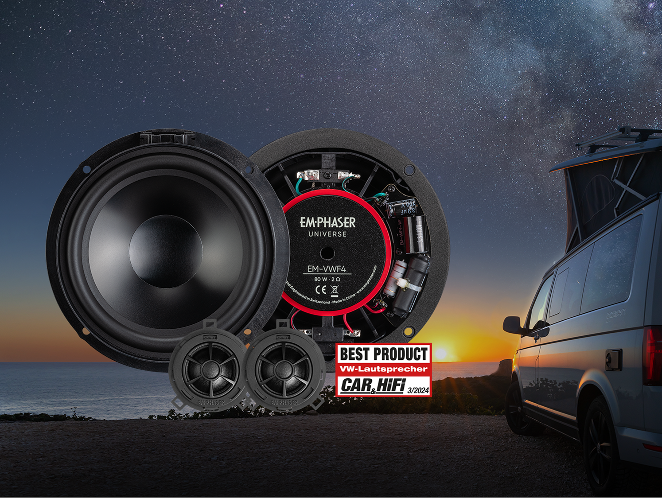 Sound im Camper Van – Das EM-VWF4 bei Hifitest.de